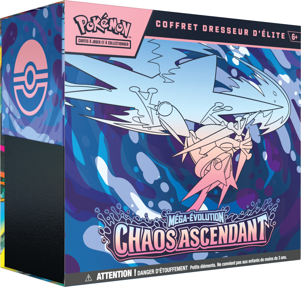 [PLB0008] Pokémon : Coffret Dresseur d’élite Chaos Ascendant